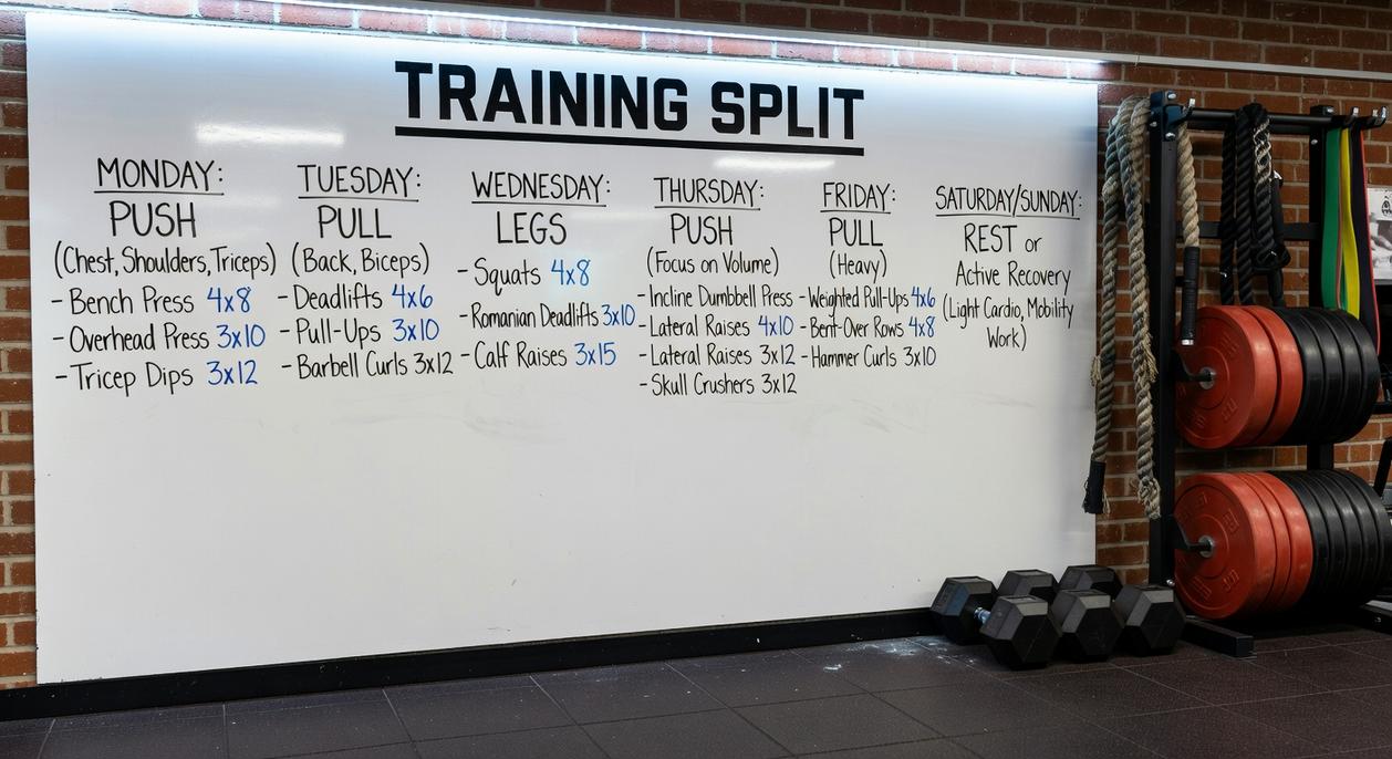 training split